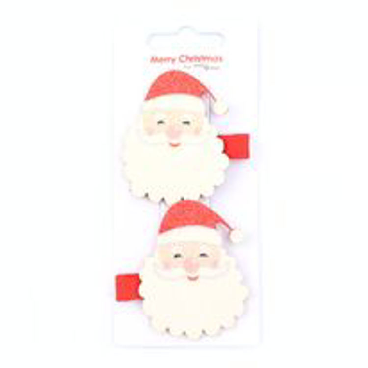 Picture of 86066 ASSORTED CHRISTMAS HAIR CLIPS 3.5CM